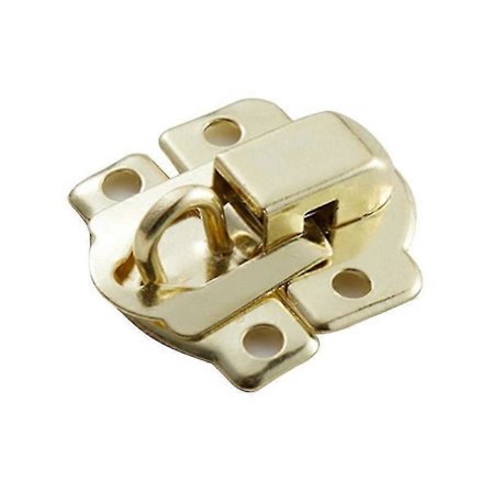 10 st Antika Låsbeslag Smyckeskrin Lås Spänne Vintage Dekorativt Lås