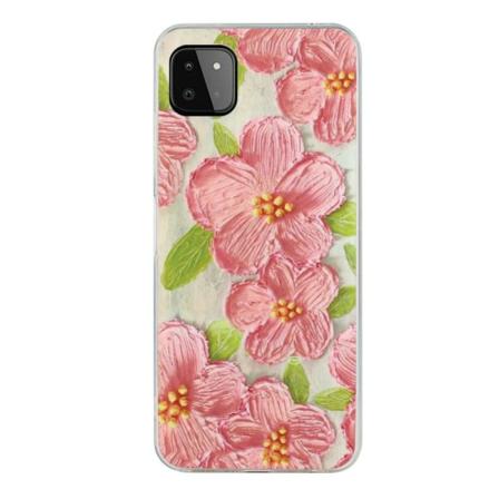 Deco Samsung Galaxy A22 5G skal - Rosa Blommor Rosa