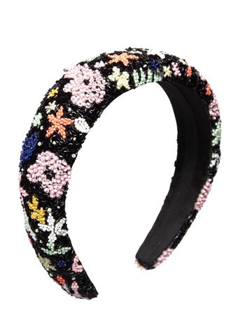 Meri Beaded Hairbrace Accessories Hair Accessories Hair Band Multi/mønstret Becksöndergaard