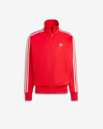 - FIREBIRD TRACK TOP - SCARLET/WHITE XL