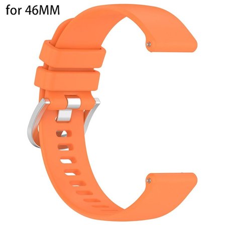 1 Stk Klokkereim Armbånd ORANSJE FOR 46MM ORANSJE FOR 46MM
