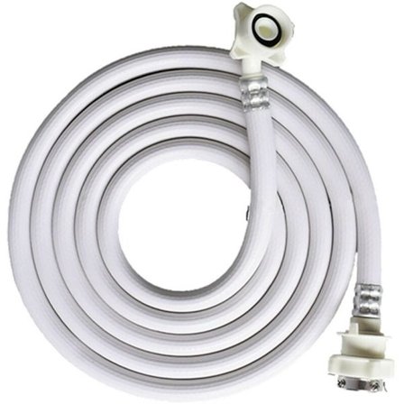 Tvättmaskin vattenhuvud inloppsrör universell förlängning vatteninsprutningsslang förlängningsanslutningsrör vit?