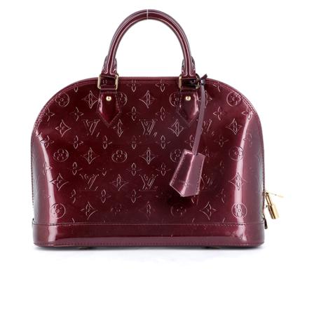 Louis Vuitton Vintage Pre-owned Alma Taske Lilla, Dame Vintage Tasker, Størrelse: ONE Size