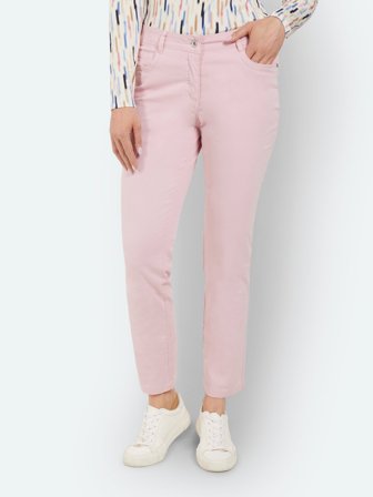 BRANDTEX - Madelaine Bukser - Rosa - Straight Fit