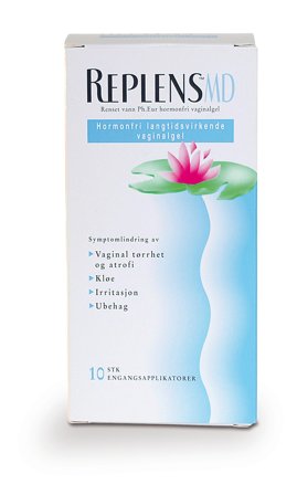 Replens MD hormonfri vaginalgel 10 stk