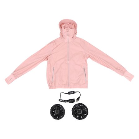 Klimaanlegg Klær Sommer Klimaanlegg Jakke Kjøle Fan Jakke Sykling Solbeskyttelse Klær M Størrelse Rosa