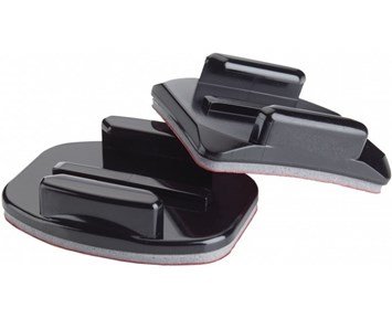 GoPro-Flat + Curved Adhesive Mounts-Fester til GoPro -Photo accessories-Droner og actionkameraer