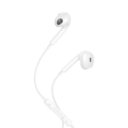 Maxlife MXEP-04 Langalliset in-ear-kuulokkeet USB-C, valkoinen