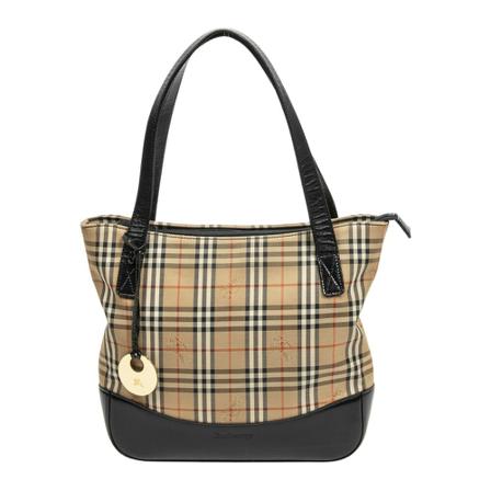 Burberry Vintage, Pre-owned Tote Bags Beige, Dames, Maat:ONE Size