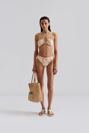 Malina - Blanka bikini bottoms - L - Cream Peony