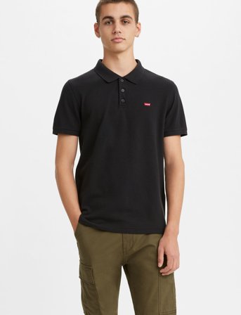 Levi's Levis Hm Polo Mineral Black Pi - Black - S
