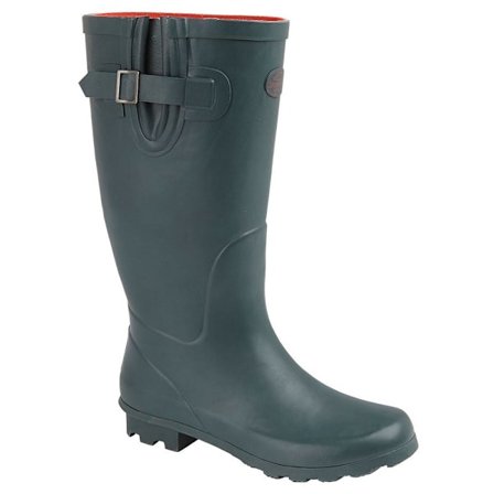 Stormwells Dam/Dam Plain Wellington Boots 8 UK Grön/Röd