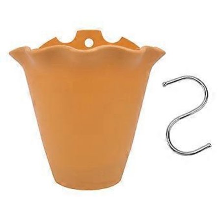 1 st Väggmonterad Plast Blomkruka Kreativ Balkong Planteringskärl Trädgårdsdekoration