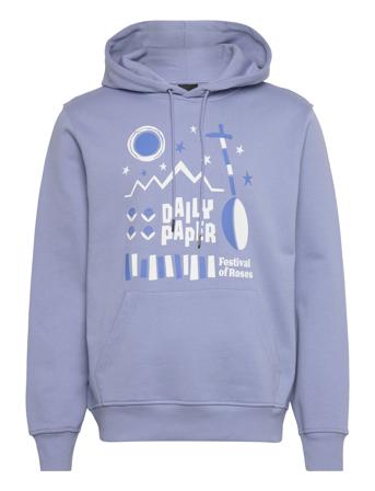 Pran Hoodie Hettegenser Genser Blå Daily Paper*Betinget Tilbud