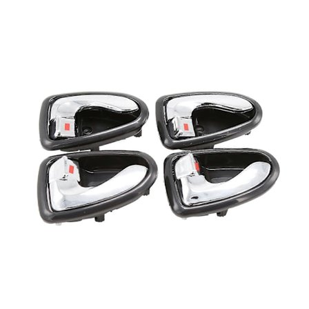 4 KPL Auton Sisäoven Kahva Sisäoven Nuppi Yhteensopiva Hyundai Accent 2001-2006 kanssa