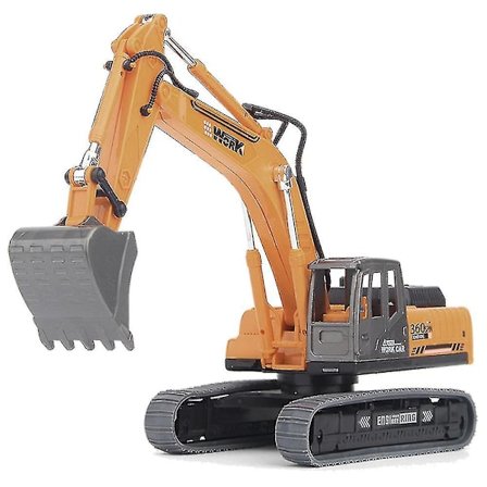 Ingeniør gravemaskine legetøj. Velegnet til børn i alderen 4, 5 og 6 år