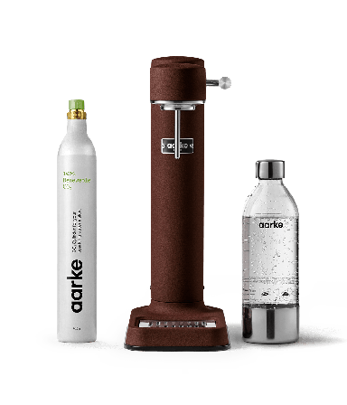 Aarke Carbonator 3 Burgundy Starter Kit - sparkling water maker