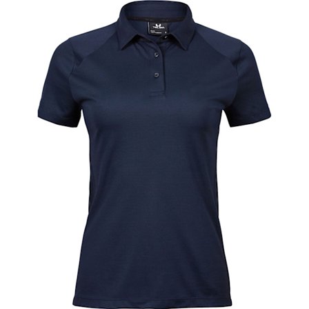 Tee Jays Dam/Dam Lyxig Sport Polo Tröja S Marinblå