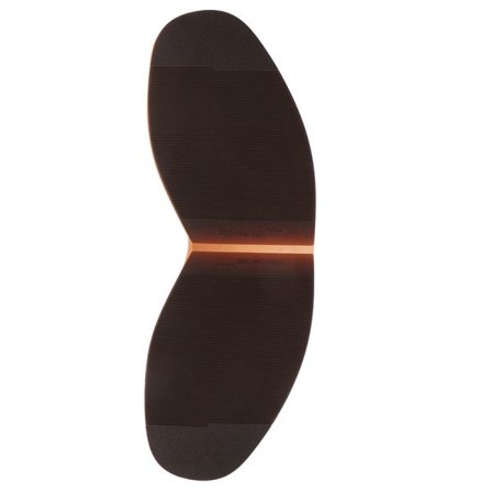 Gummi skosåler Reparation til mænd Skoudskiftning DIY Måtte Pude Brun