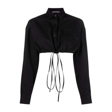 Andrea Adamo Shirts Sort, Dame Skjorter