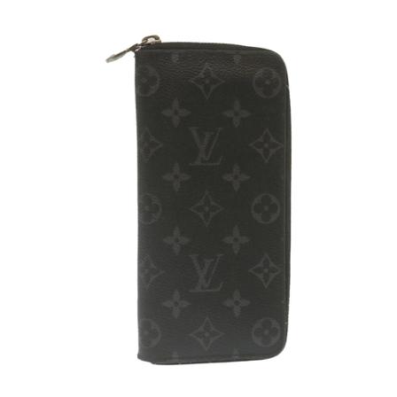 Louis Vuitton Vintage, Pre-owned Zippy Wallet Vertical Grijs, Dames, Maat:ONE Size