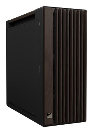 ASUS PA602 PROART Wood Edition Metal Panel PWM Mid Tower (sort) Wood Edition