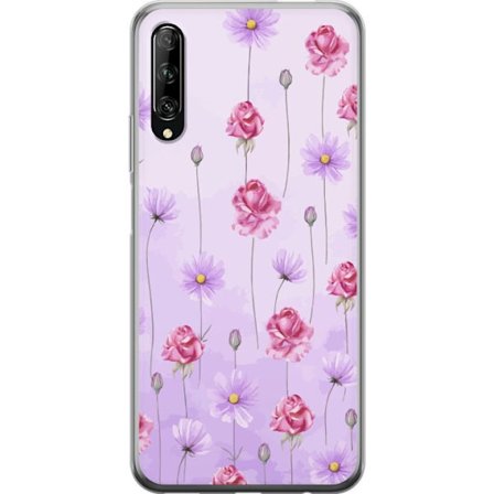 Kompatibel Mobilcover til Huawei P smart Pro 2019 Petal Reverie Lilac Mist