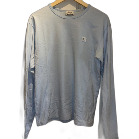 Ljusblå långärmad t-shirt från Acne