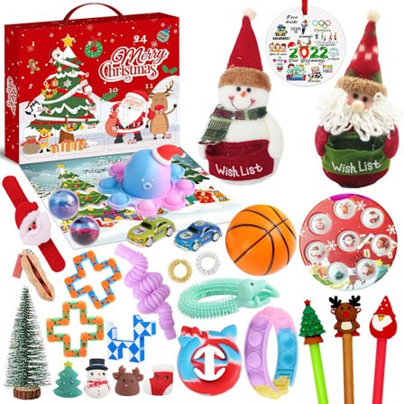 Julekalender med 24 Dages Julegavelegetøj