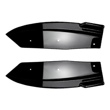 Bil Bakre Stötfångare Läpp Diffuser Splitter Winglet Förkläde Spoiler för BMW X4 G02 M Sport 2018-2021