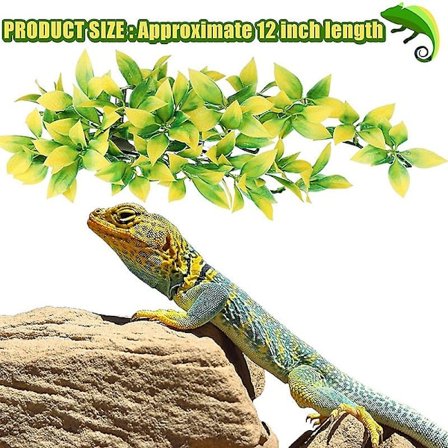 Konstgjorda reptilväxter Habitat som hänger med sugkoppar