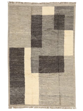 Moroccan Berber - Afghanistan Håndknyttet 204X311 Tæppe Orange/Brun