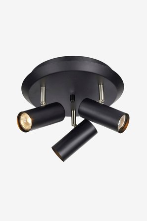 Markslöjd - Loftlampe BARCELONA 3L - Sort - Spotlights - Fra Homeroom