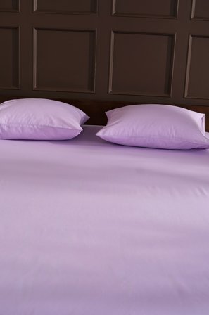 Jotex - Stretchlaken Økologisk Syrenlila - ZACK - Kjøp Dra-på-laken hos Jotex