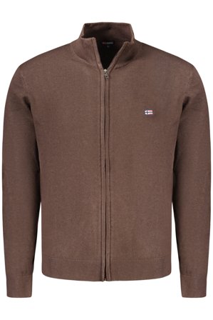 Norway 1963 Cardigan Uomo Marrone