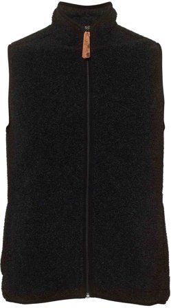 Aclima M's ReBorn Terry Vest Dark Grey Melange