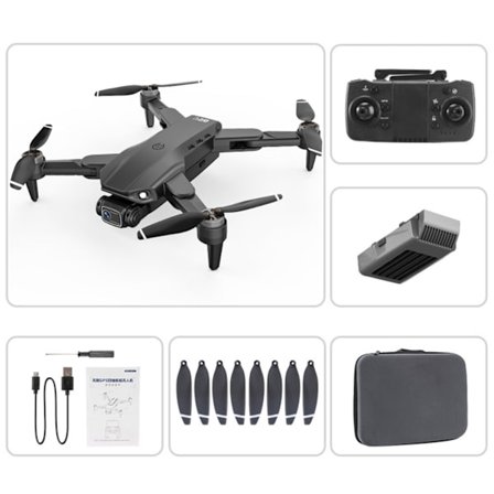 Borstlösa HD Folding Flygande Drönare Vindmotstånd Quadcopters Leksaker present till vän Familj