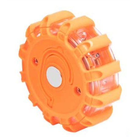 Varningsljus, LED-varningsljus med magnet, 9 ljuslägen, vattentätt blinkande KLB