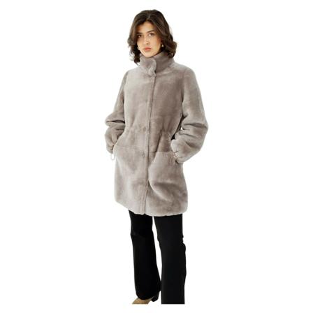 Levinsky - Vinterkappor - Grå - Dam - Storlek: 3xl, Dam, Storlek: 3XL