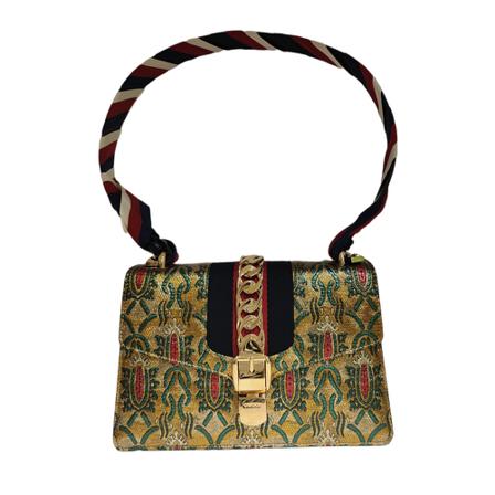 Gucci Vintage Pre-Owned Tas , Geel , Dames , Maat: ONE Size Vintage Tassen
