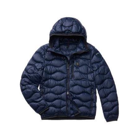 Blauer, Down Jackets Blauw, Heren, Maat:XL