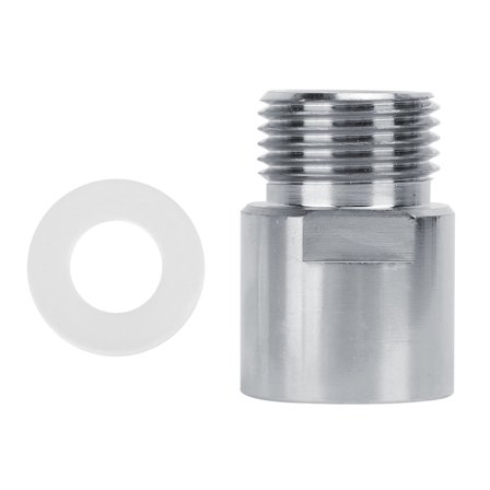 CO2 Cylinder Tank Adapter T21-4 til W21.8-14 til Soda Stream og Ølfad