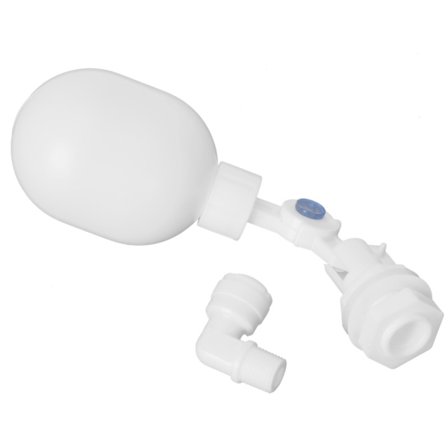 Mini Justerbar Plastflottörventil för Akvarium RO DI Omvänd Osmos System