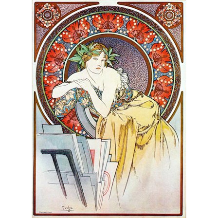 A3 Print - Alphonse Mucha - No29