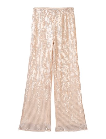 Ivo Nikkolo Wide Leg Trousers, Talash Kräm
