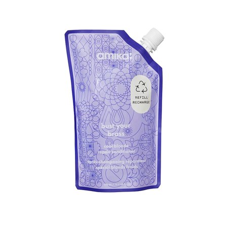 amika: Bust Your Brass Cool Blonde Repair Conditioner 500 ml, Hår, Shampoo & Hårpleje, Balsam