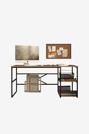 Homitis - Skrivebord Vega 28 - Brun - Skrivebord - Fra Homeroom