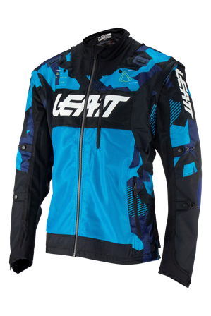 Endurojakke Leatt Moto 4.5 X-Flow Lyseblå L