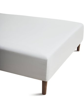 Juna | Percale Boxlagen 90X30X200 Cm Hvid | 90X30X200CM