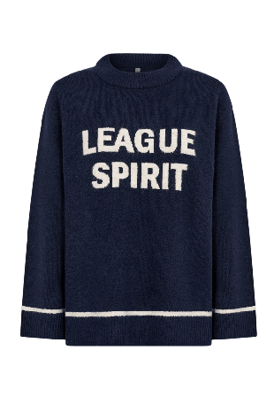 Soyaconcept Sc-Orlean 7 Pullover Överdelar Dam Blå M